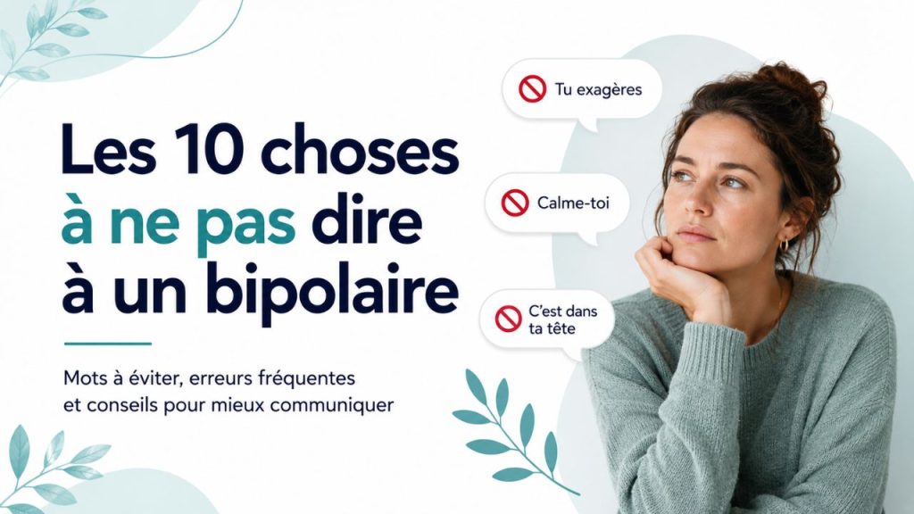 les 10 choses à ne pas dire à un bipolaire