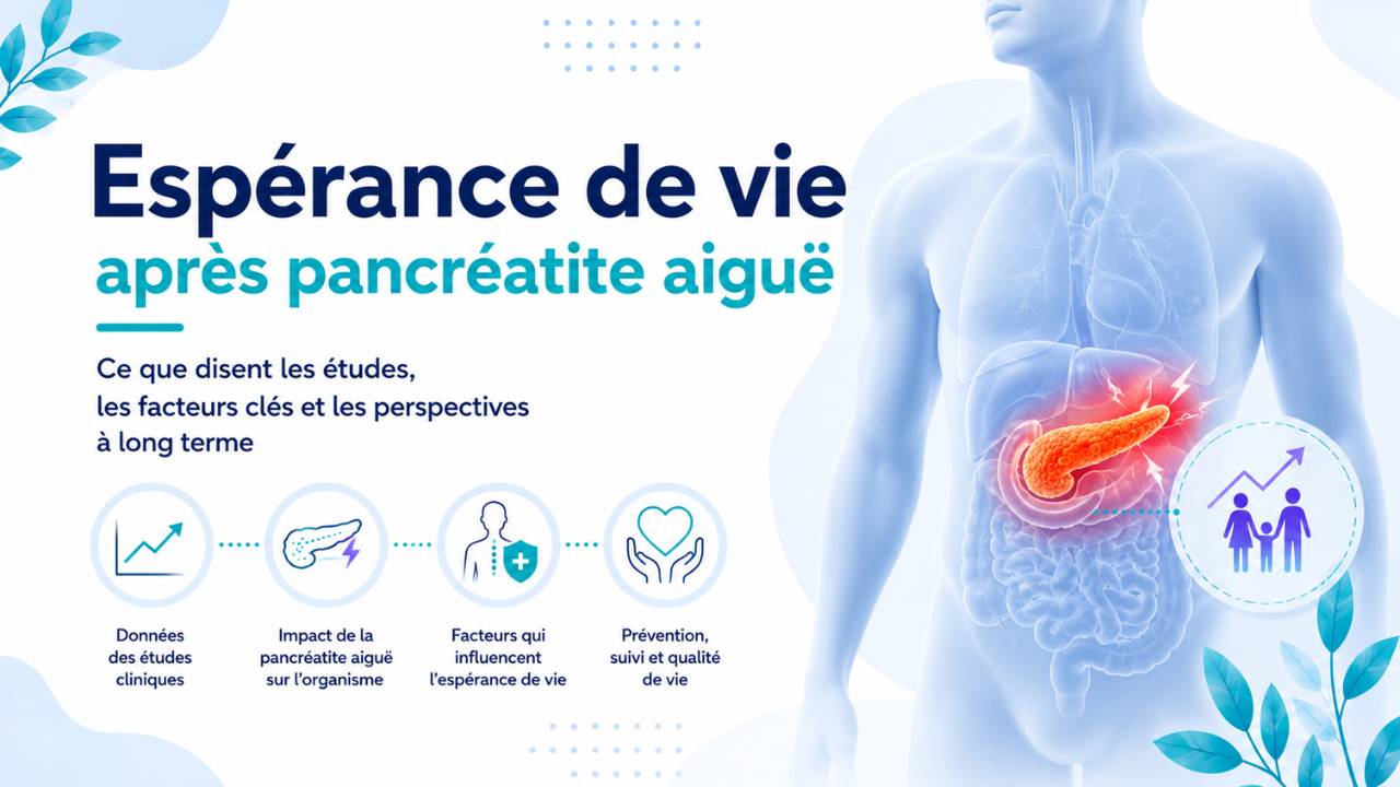 espérance de vie après pancréatite aiguë