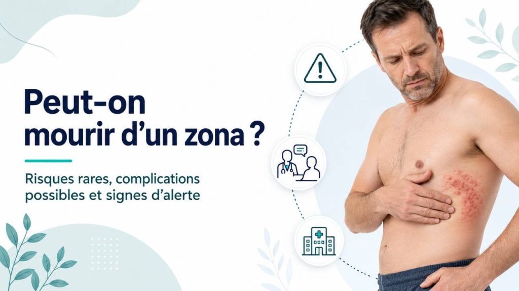 peut on mourir d'un zona