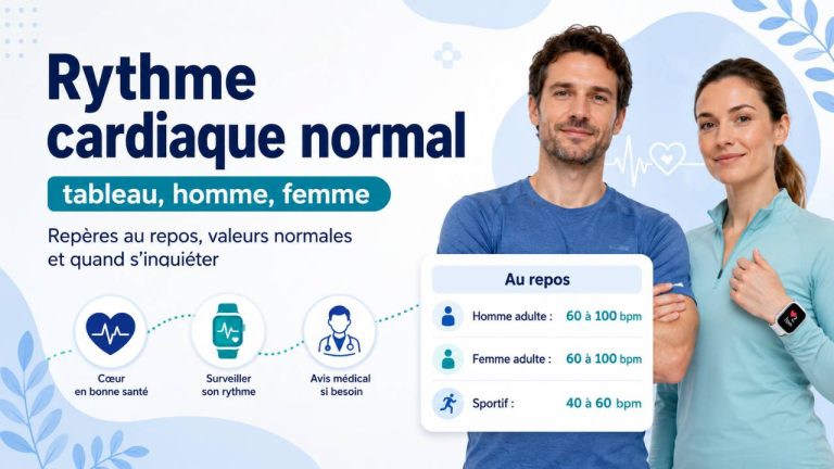 rythme cardiaque normal