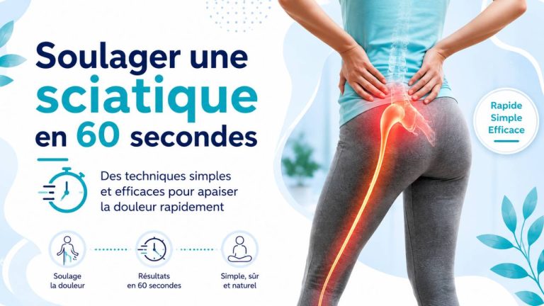 soulager une sciatique en 60 secondes