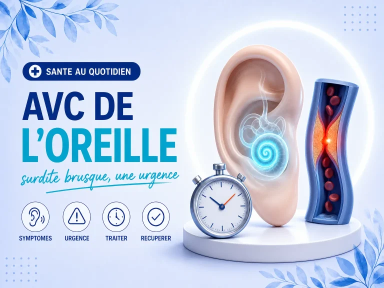 AVC de l'oreille (surdité brusque) : une urgence à traiter vite
