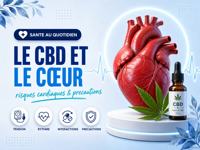 CBD et risques cardiaques : effets sur le cœur