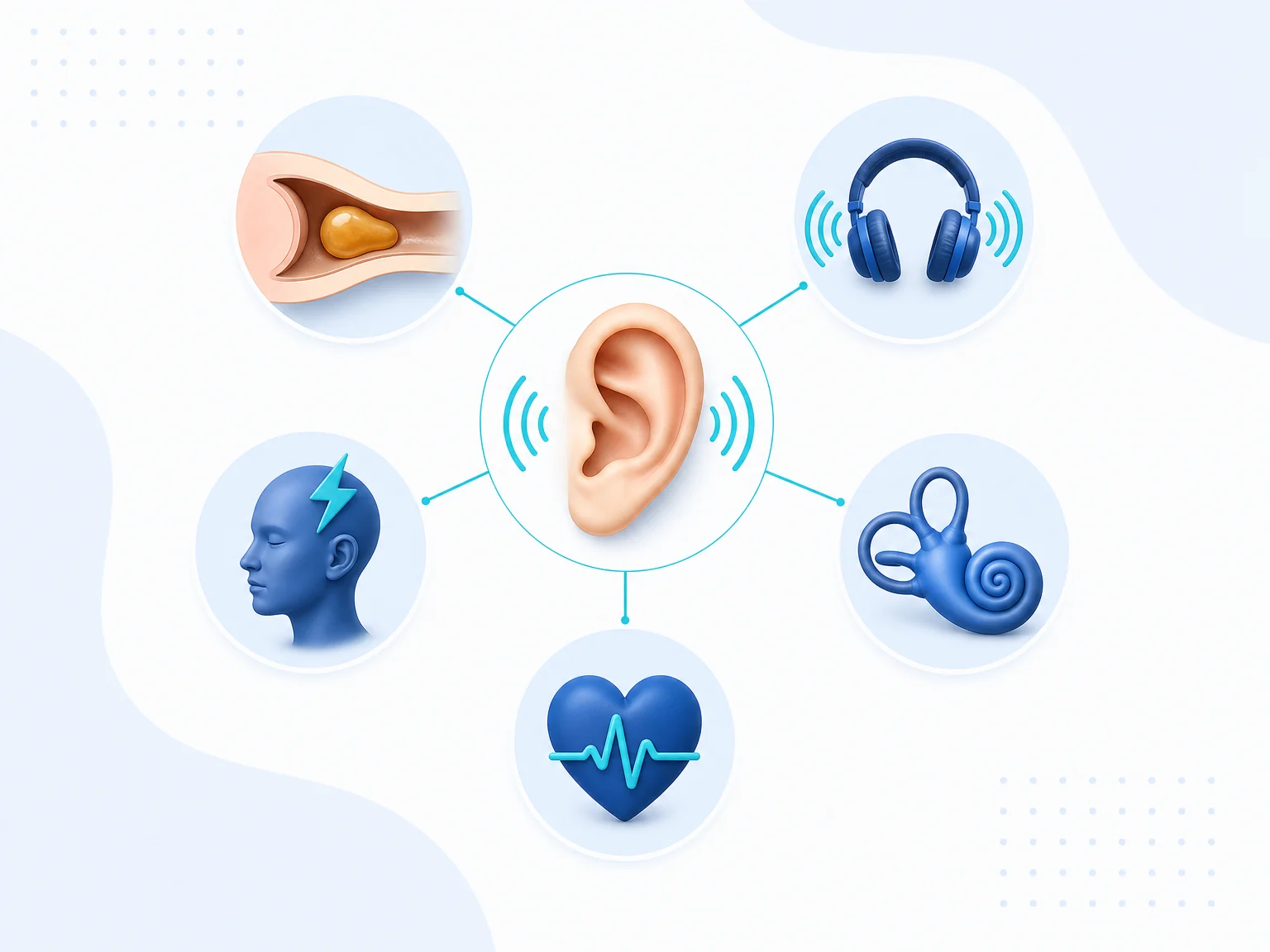 Causes d'une oreille qui siffle (acouphène)