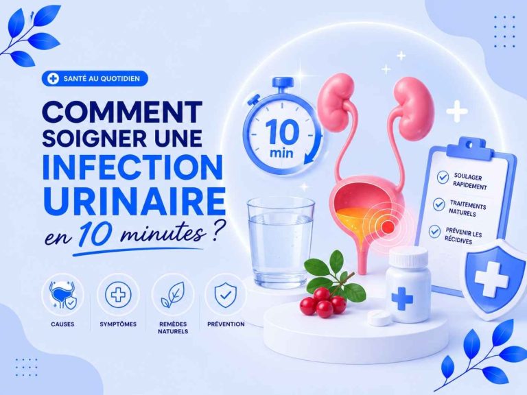 comment soigner une infection urinaire en 10 minutes ?