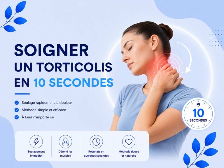 soigner un torticolis en 10 secondes