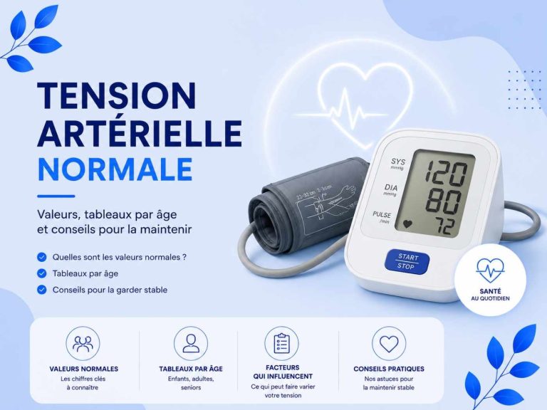 tension artérielle normal par âge