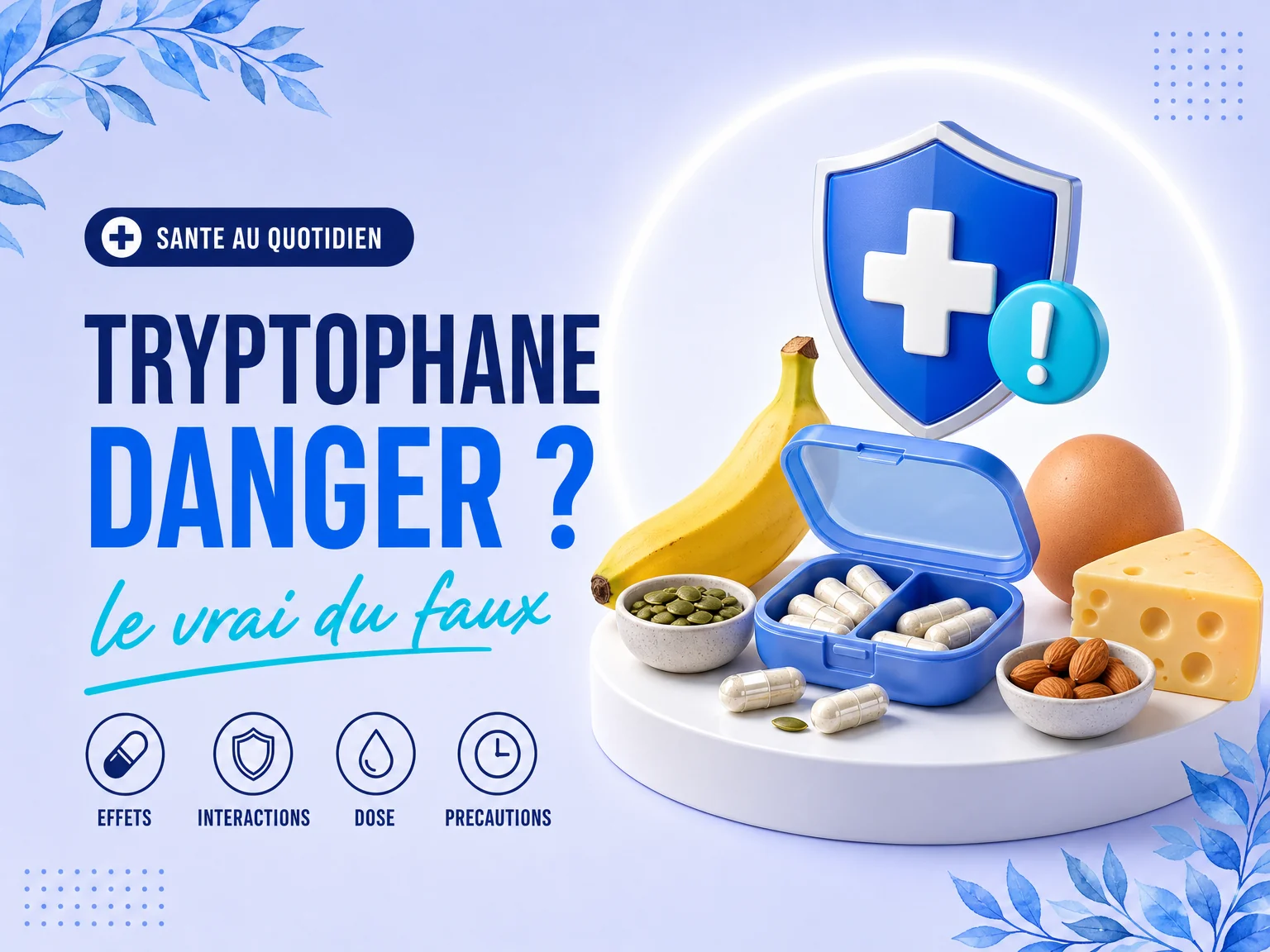 Tryptophane et danger : effets secondaires et précautions