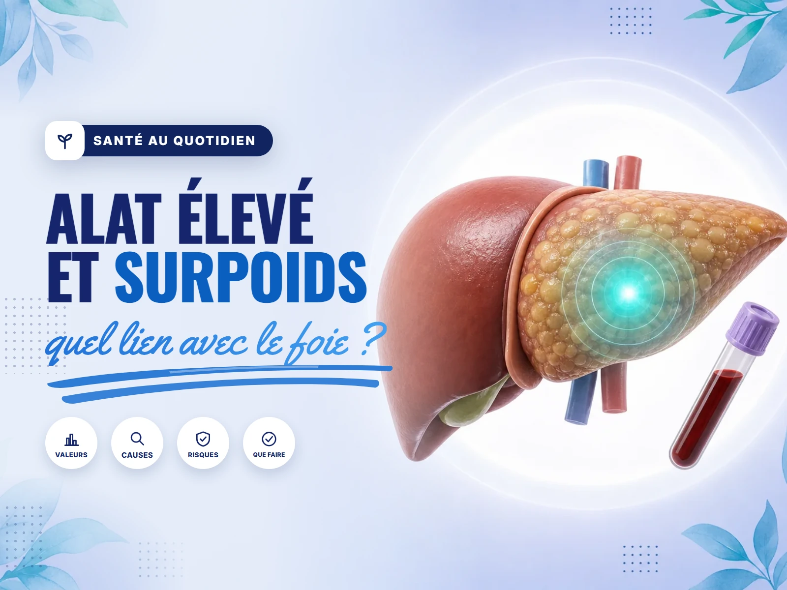 ALAT élevé et surpoids : le lien avec le foie gras