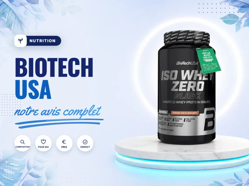 Biotech USA avis, whey, créatine et gamme de la marque