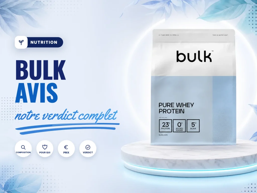 Bulk avis, notre test de la whey et de la marque