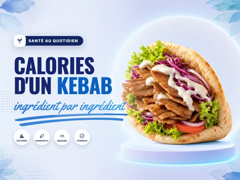 Calories d'un kebab : le détail par ingrédient