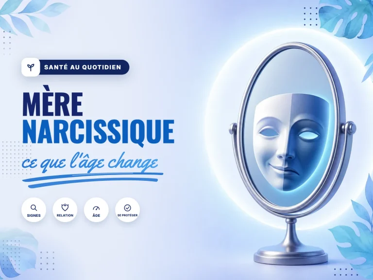 illustration sur le vieillissement d'une mère narcissique et ses signes