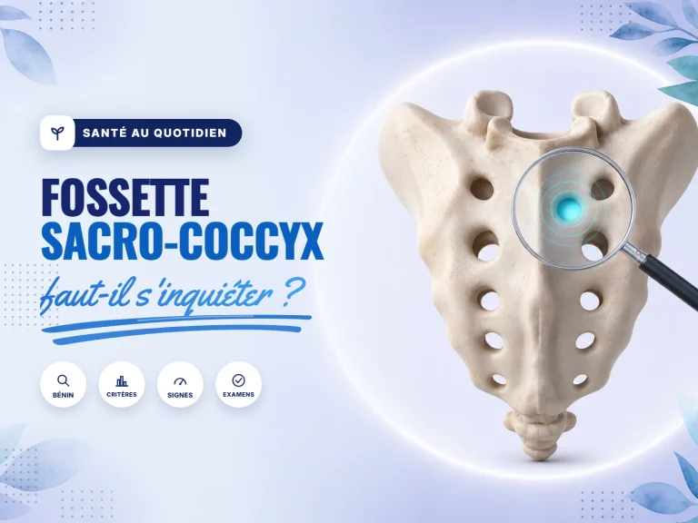 fossette sacro-coccygienne : le creux au bas du dos du bébé