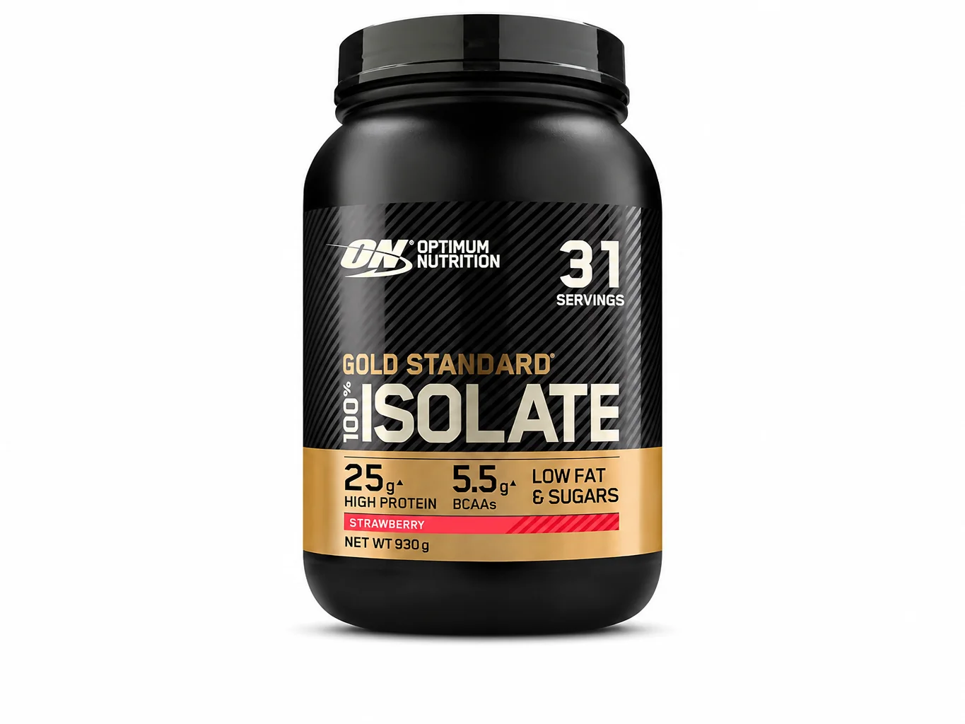 Gold Standard Whey Isolate Optimum Nutrition, pot officiel