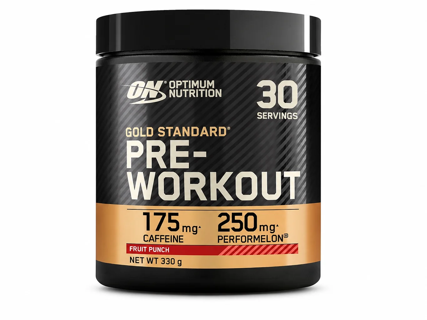 Gold Standard Pre-Workout Optimum Nutrition, pot officiel
