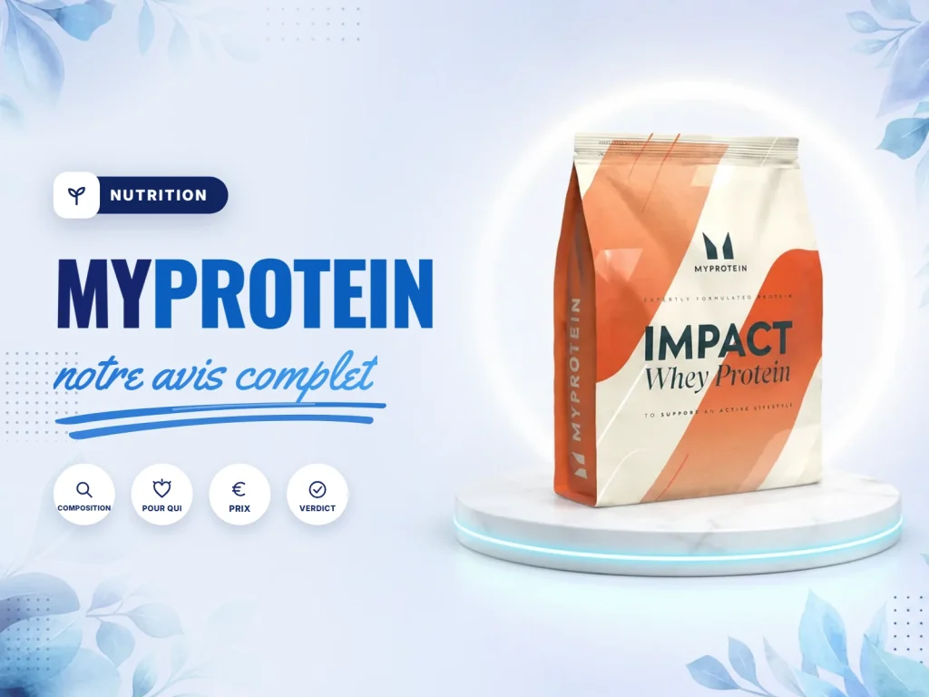 Myprotein avis, notre test de la marque et de l'Impact Whey