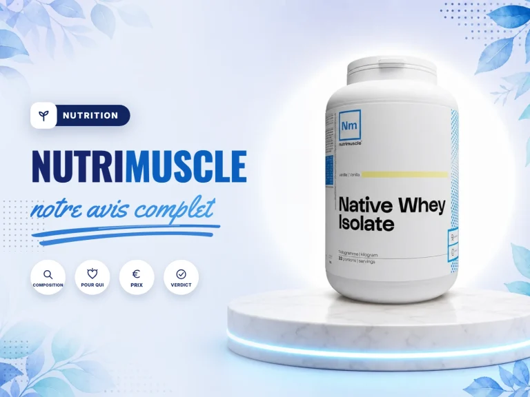 Nutrimuscle avis, notre analyse de la whey native