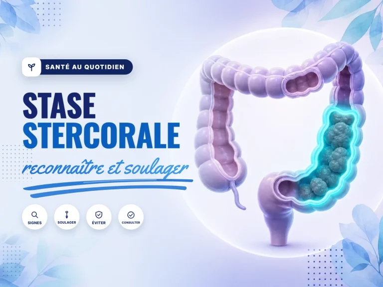 Stase stercorale : selles bloquées dans le côlon