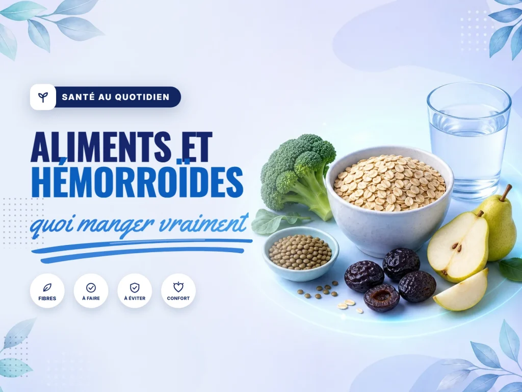 Aliments qui calment les hémorroïdes : fibres, fruits et légumes