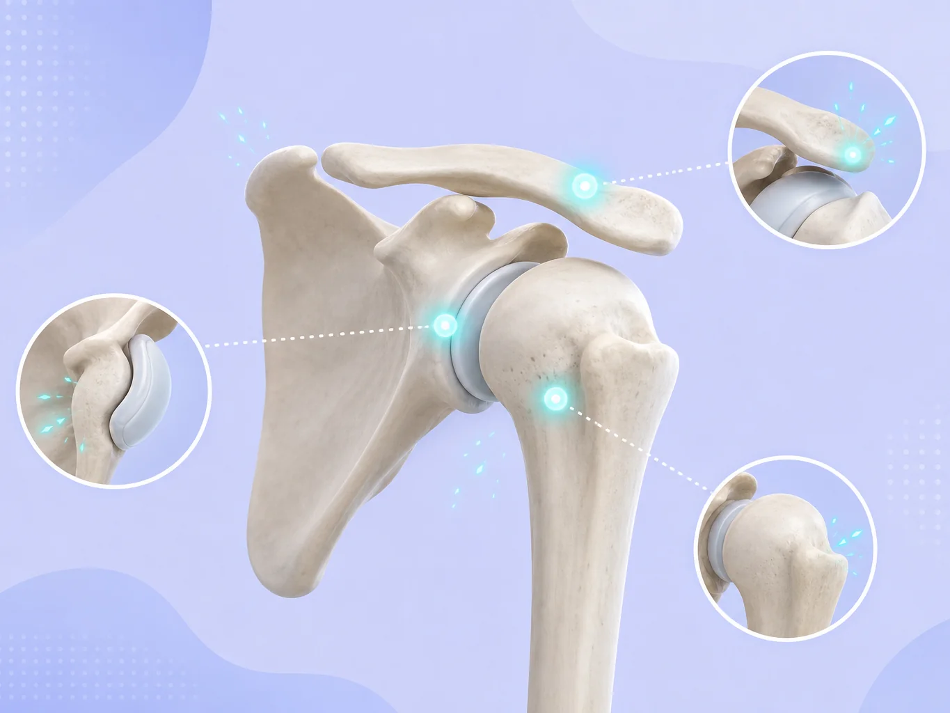 anatomie de l'épaule et causes du craquement