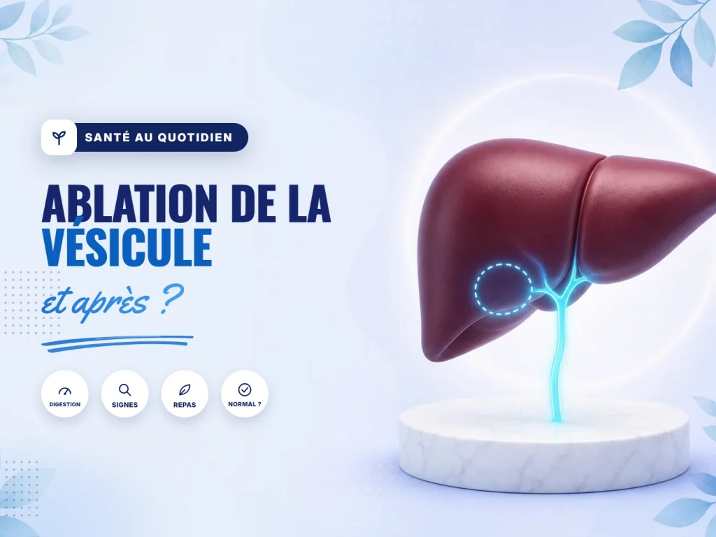 problème après ablation vésicule biliaire : foie et voies biliaires