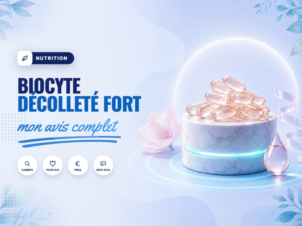 Biocyte Décolleté Fort avis : la boîte de gélules