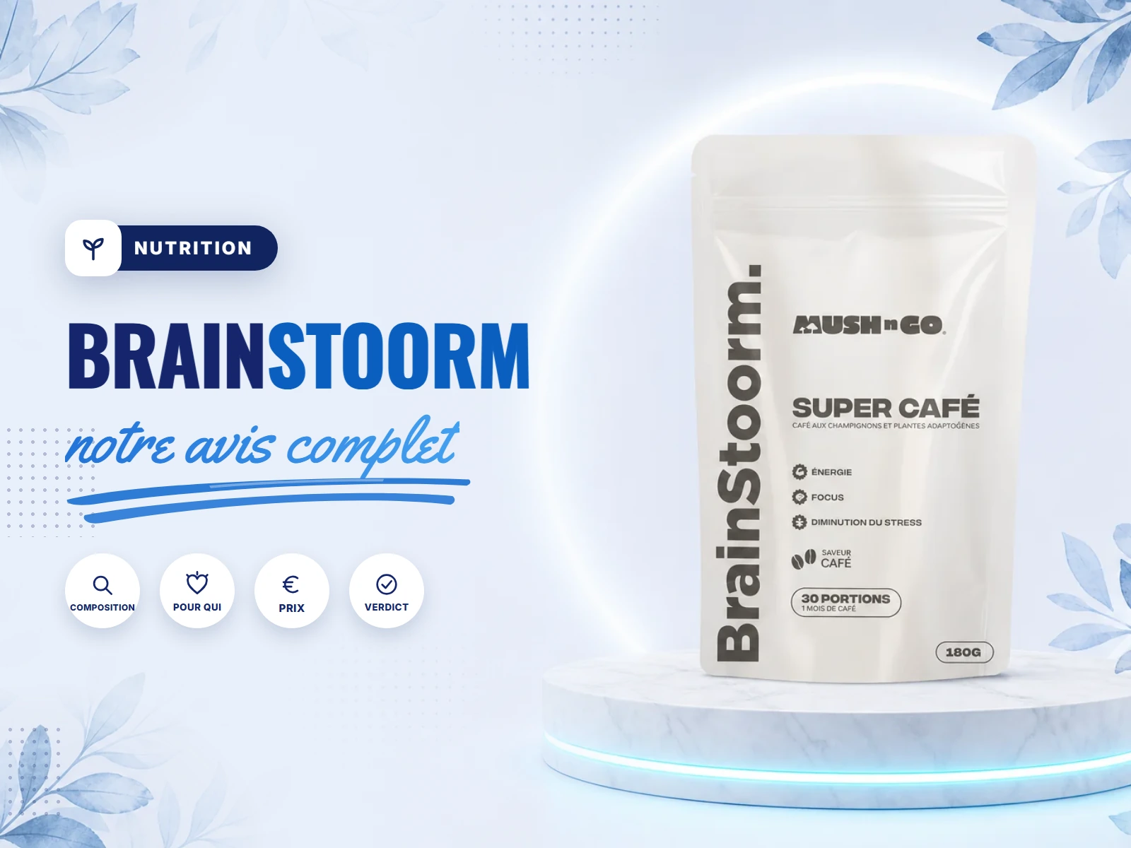 Café Brainstoorm de Mush n Go, notre avis