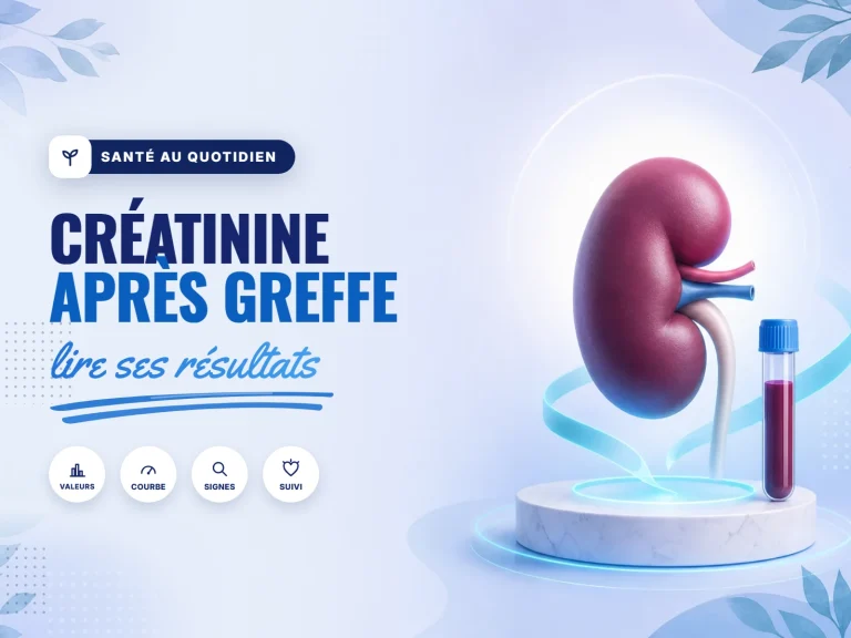 Créatinine après une greffe de rein : comprendre son taux et son suivi