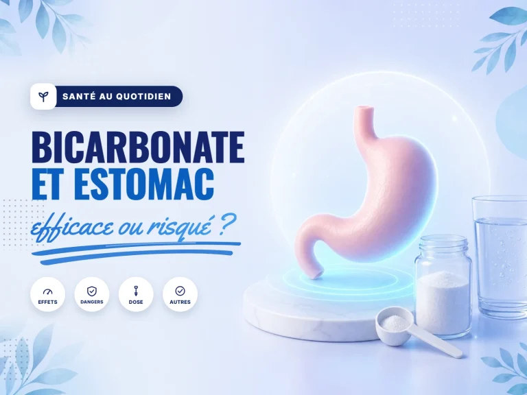 bicarbonate de soude et estomac : efficacité, effets secondaires et danger