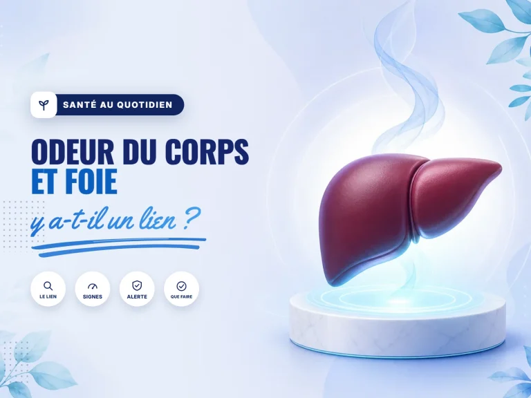 maladie du foie et odeur corporelle