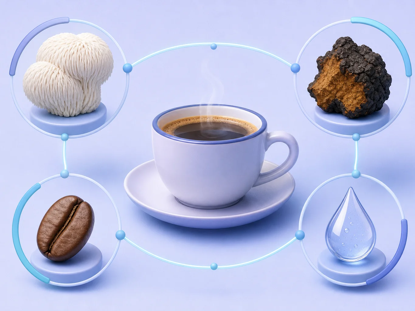 Répartition des actifs du café Brainstoorm de Mush n Go