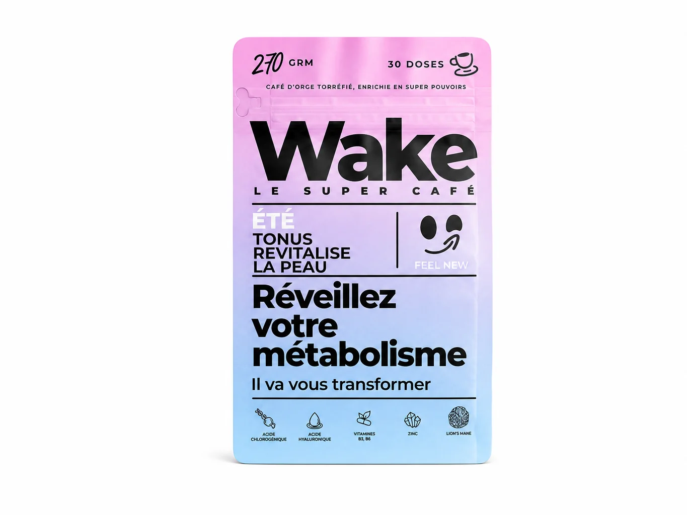 Wake, le Super Café aux champignons adaptogènes