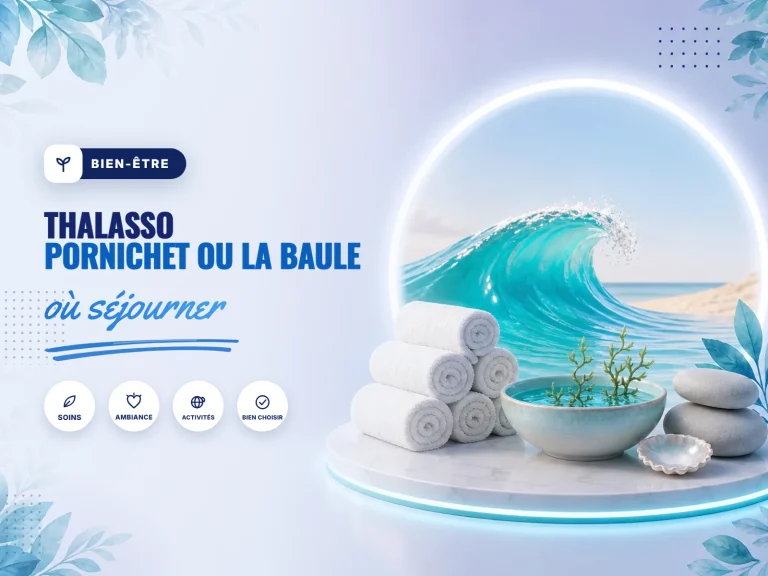 Thalasso à Pornichet ou à La Baule : où séjourner pour se ressourcer